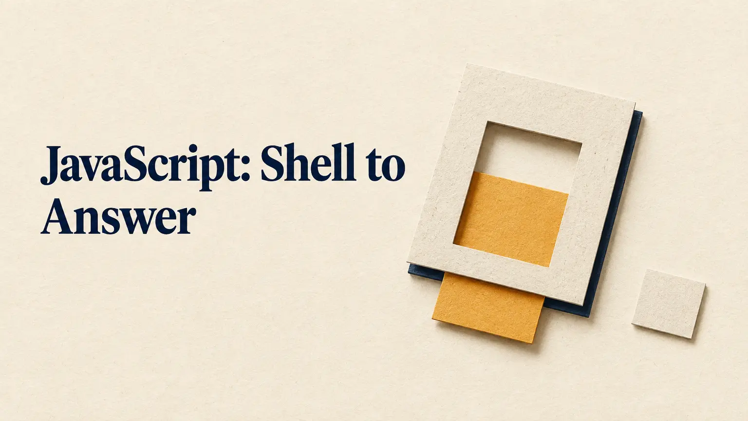 Editorial illustration for JavaScript Answers in AI Search: A Publisher-Side Diagnostic Checklist